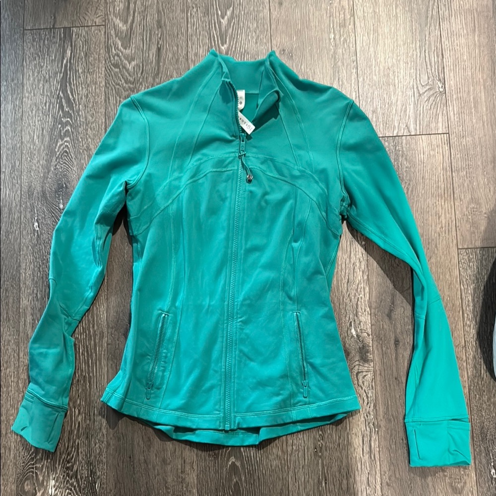 Lululemon Define Green Zip-Up Jacket size 10